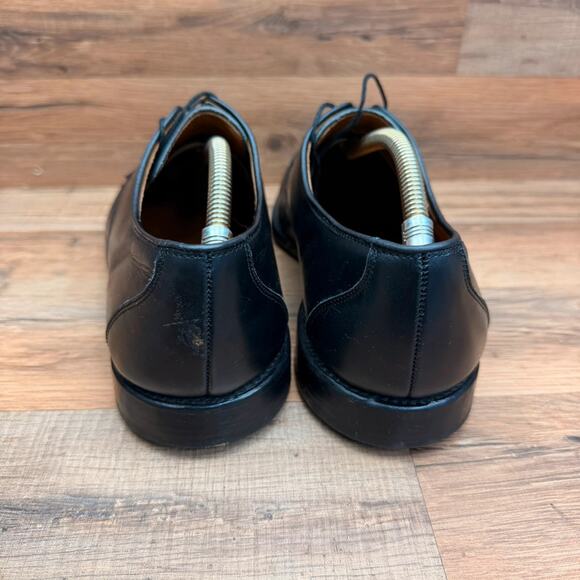Allen Edmonds Burton Mens size 10.5 Black Derby oxfords shoes main image 3
